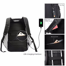 Load image into Gallery viewer, VENIWAY Multifunction USB Charge 15 inch Waterproof Laptop Backpacks Male Mochila For XD City Antitheif Travel Design Backpack
