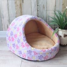 Load image into Gallery viewer, Pet Dog House Nest With Mat Foldable Dog Basket Cat Bed For Small Medium Dogs Travel Puppy Kennels For Cats Chihuahua Cushion
